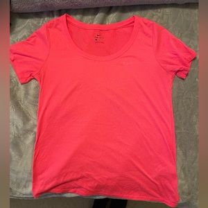 Nike| Hot pink Dri-fit top